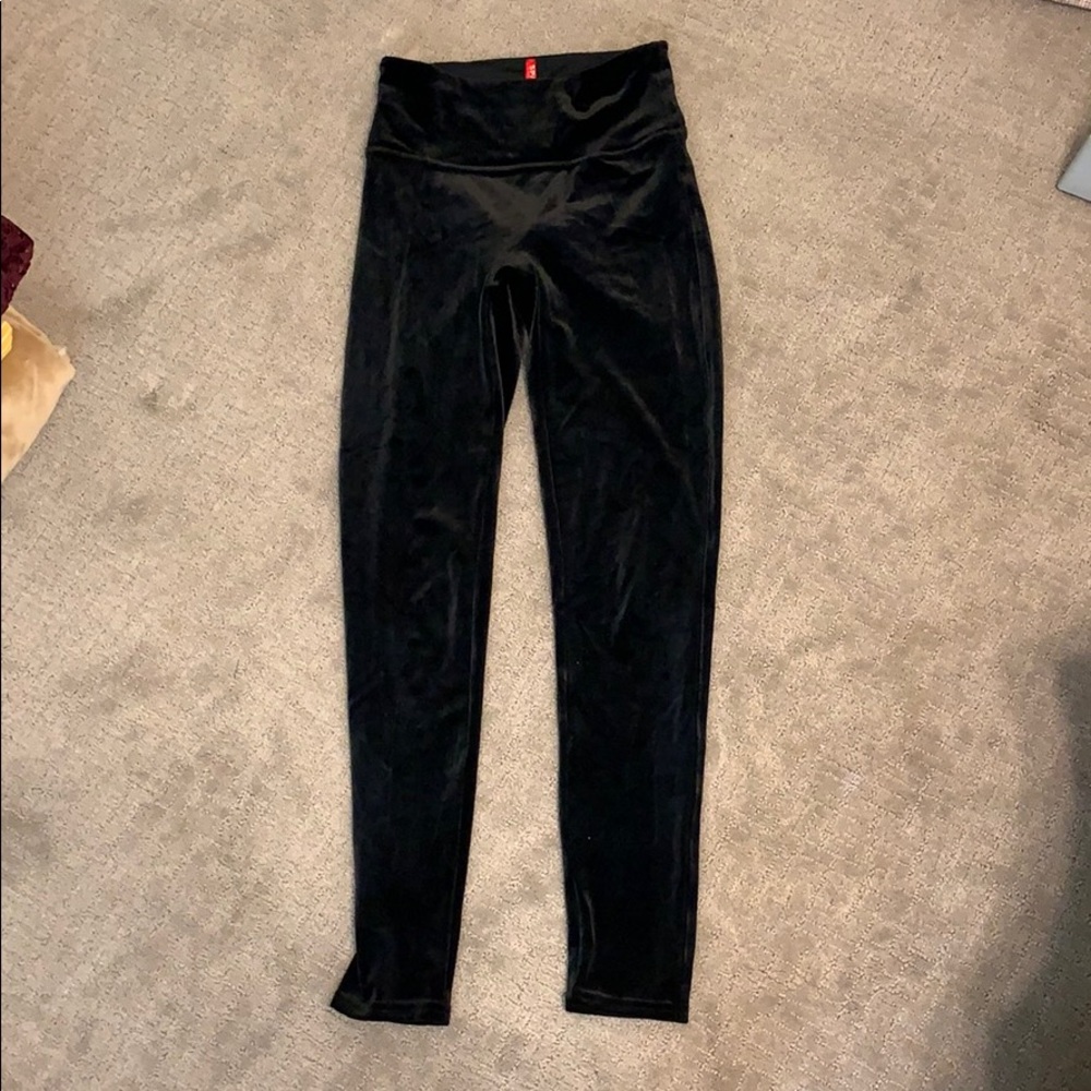 Spanx Velvet Leggings
